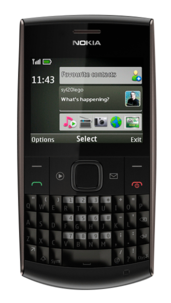 Mobiltelefon Nokia X2-01