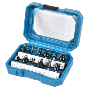 Cocraft Jyrsinterät puulle, 12 osaa