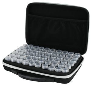 Diamond Art oppbevaringskoffert med 60 bokser