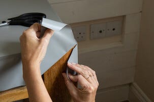 D-C-Fix dekorplast enfärgad