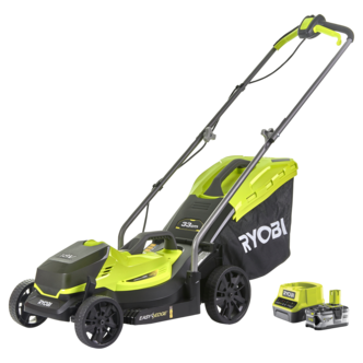 Ryobi gressklipper 18 V, 4 Ah-batteri, RLM18X33B40