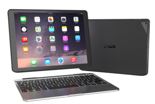 Zagg Slim Book, futteral med tastatur for iPad Pro 12