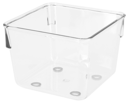 Skuffeinnsats transparent høyde 7,3 cm