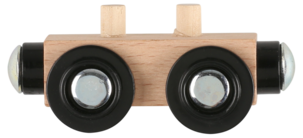 Lisäosasarja puiseen junarataan, yli 3-vuotiaille