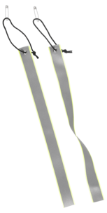 Heijastinnauha 40 cm, 2 kpl, Clas Ohlson