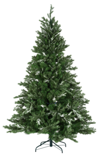 Juletre med snø, 210 cm