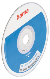 Hama rengjøringsplate til CD-spillere, med rensevæske