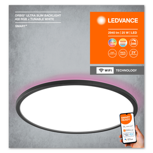 Ledvance SMART+ ORBIS Ultra Slim plafond 400 mm RGBW