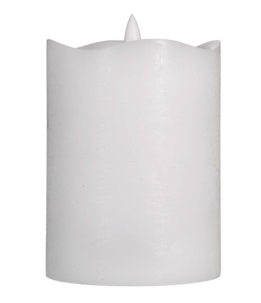 Blockljus LED batteriljus med timer, vit