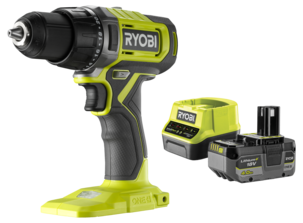 Ryobi drill med 1 batteri RDD18-1C40G