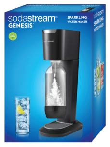 SodaStream Genesis Titan & Silver, kullsyremaskin