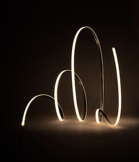 LED Valonauha sisälle, 3 metriä, ohut, taipuisa