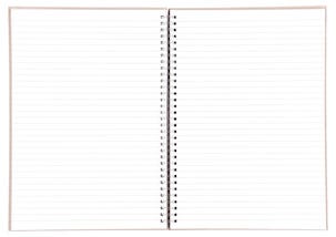 Notatbok A4, linjert