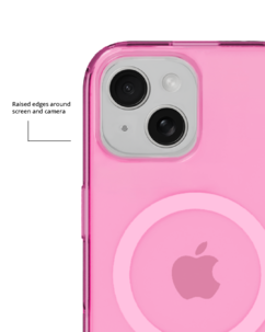 Holdit Transparent Case MagSafe iPhone 15, 14, 13 mobilskal