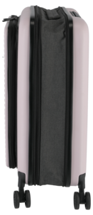 Kabinkoffert 4 hjul, ekspanderbar, hard, 55 × 39,5 × 15,5 cm