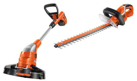 Häcksax och grästrimmer B&D 18 V kit