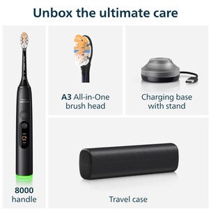 Philips Sonicare Next-Generation DiamondClean 8000 Sähköhammasharja, musta