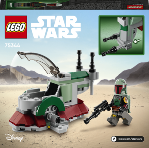 LEGO Star Wars Boba Fett's Starship Microfighter 75344, från 6 år
