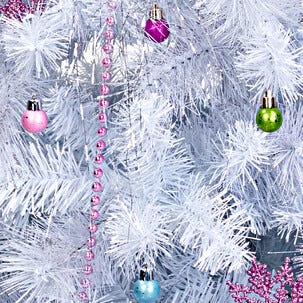 Juletre, hvit 180 cm