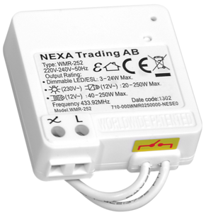 Nexa WMR-252 universaldimmer 