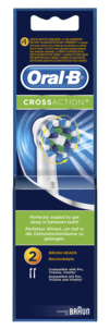 Borsthuvud refill Oral-B Cross Action 2-pack