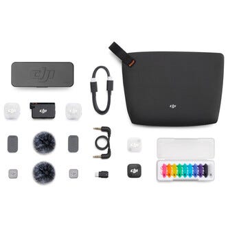 DJI Mic Mini 2 trådlös mikrofon med 2 sändare