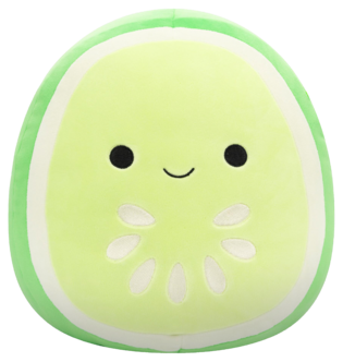 Squishmallow gosedjur Carmichael Cucumber Slice, 30 cm