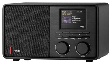Pinell Supersound 201, DAB-radio, DAB, DAB+, FM-radio
