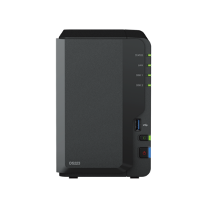 Synology DiskStation DS223 NAS, 2 fack och moln