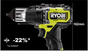 Ryobi skruvdragare RDD18C-0 One+ HP 18 V 