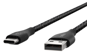Latauskaapeli USB-A - USB-C, Belkin DuraTek Plus