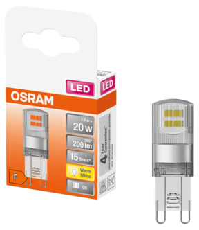 Osram LED PIN lyspære G9