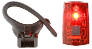 Asaklitt Sykkellykt med bremselys, LED 