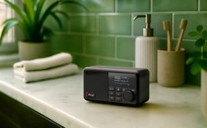 Pinell Compact+ DAB og FM-radio med Bluetooth, bærbar