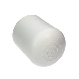 Plastfot inv. 20 mm 4-pack