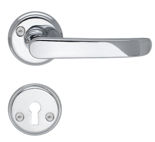 Dørhåndtak krom for innerdører, Beslagsboden