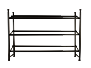 Skohylla ställbar, metall