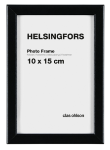 Valokuvakehys Helsingfors 2 kpl, musta.