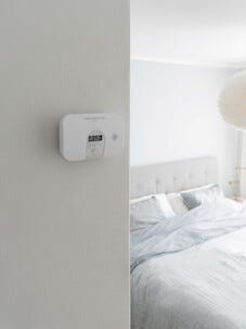 Housegard CA107 kolmonoxidlarm med LCD