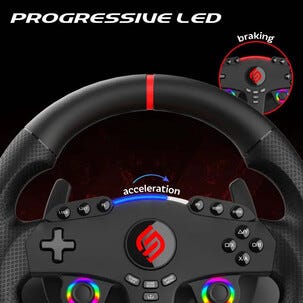Superdrive 270 GT gamingratt med pedaler