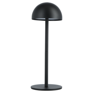 Timo uppladdningsbar bordslampa utomhus, svart