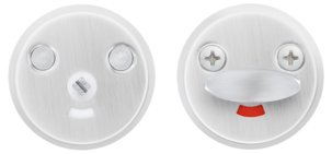 Beslagsboden B722 toalettvred, lås för innerdörr