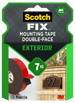 Scotch-Fix Exterior dubbelhäftande tejp, 7 kg