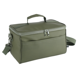 Mjuk kylväska med axelrem, grön, 12 l