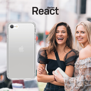 Mobilskal iPhone 7 / iPhone 8 SE, Otterbox React Clear