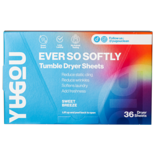 Yugou Ever So Softly doftark till torktumlare, 36-p