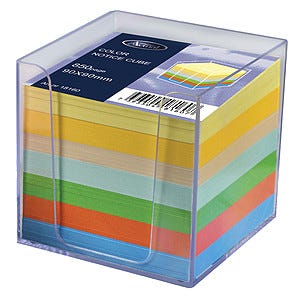 Anteckningslappar i kub