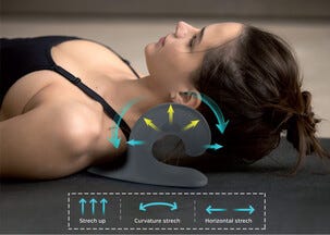 Nakkestrekker, kiropraktisk cervikal nakkepute