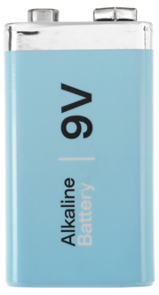 Alkaliskt batteri 9 V Clas Ohlson