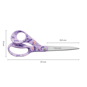 Fiskars Mumin ABC sax universal, höger, 21 cm